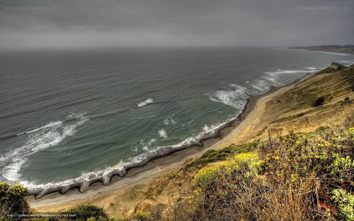 coastal cliffs and ocean view