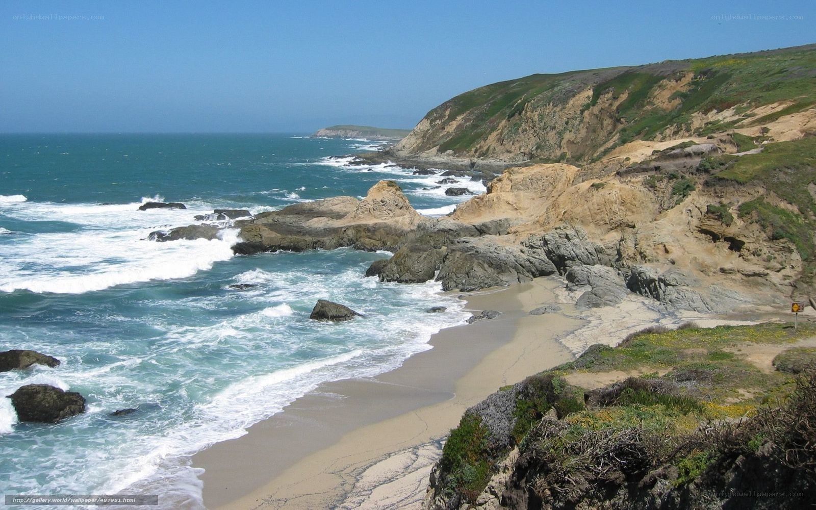 coastal cliffs and ocean waves