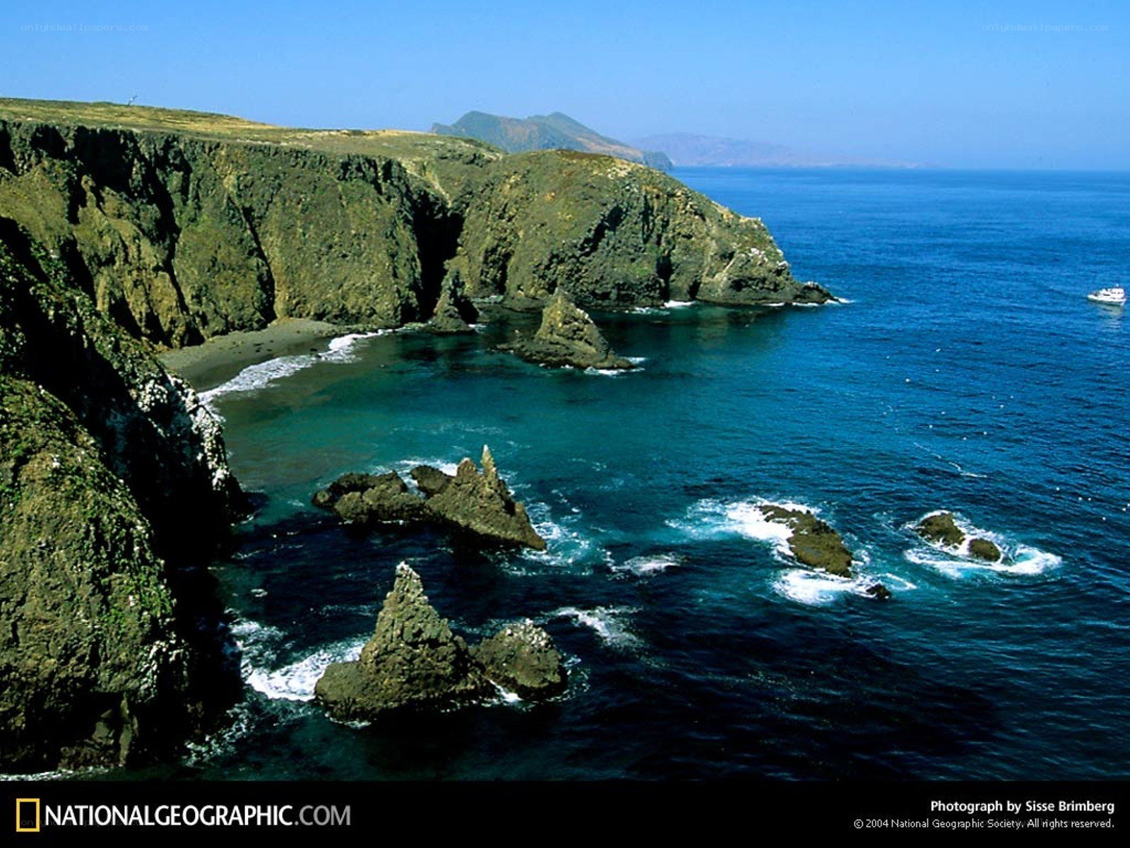 coastal cliffs and rocky outcrops