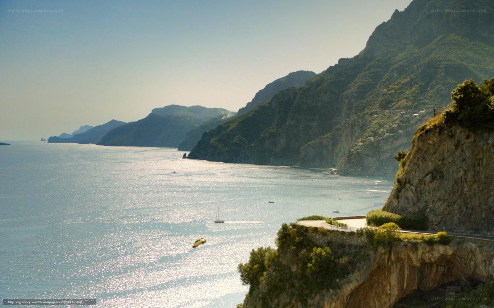 coastal cliffs and sea view