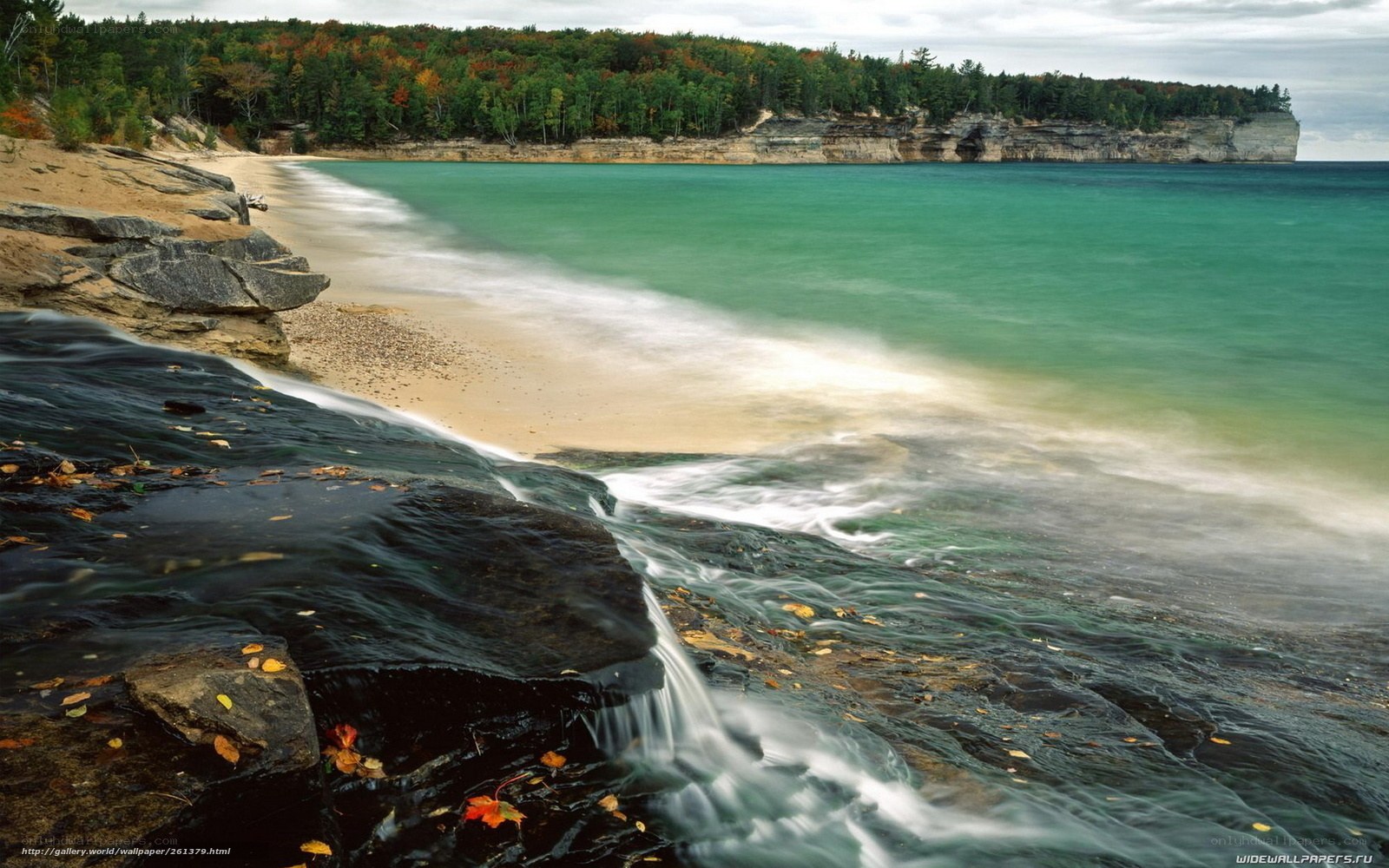 coastal cliffs and turquoise water