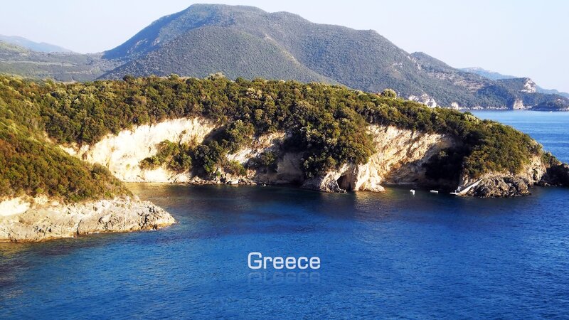 Coastal Cliffs in Greece