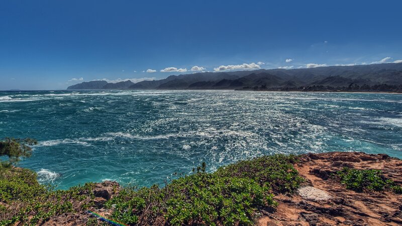 coastal cliffs with ocean view