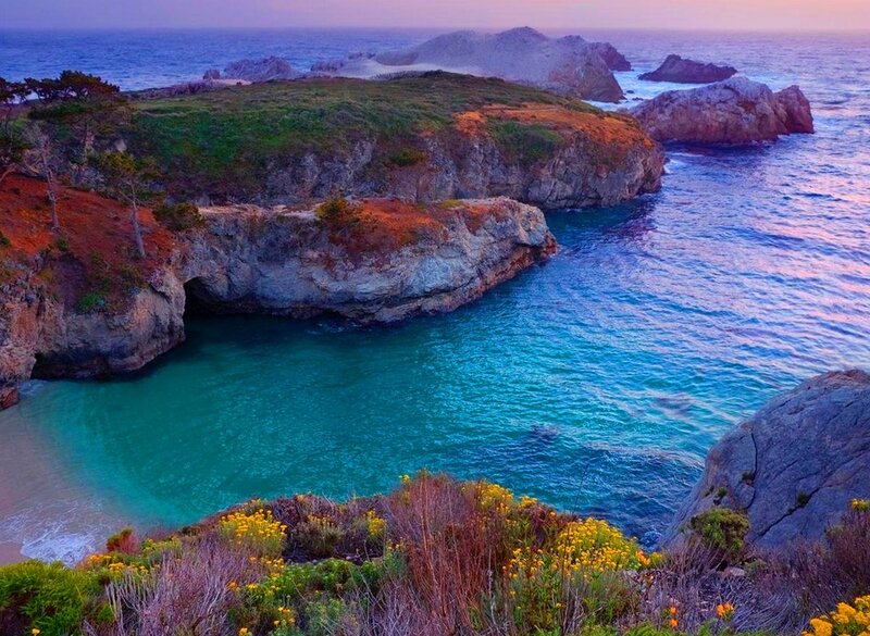 Coastal Cove with Rocks