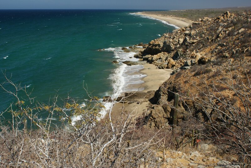 Coastal Desert Landscape — Blue