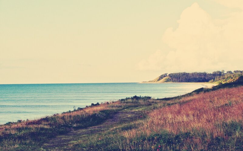 Coastal Dunes and Sea