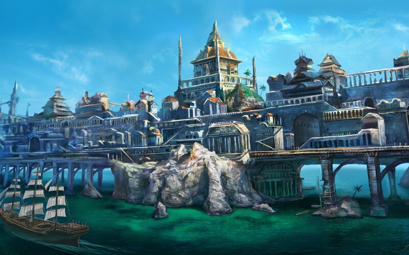 Coastal Fantasy City