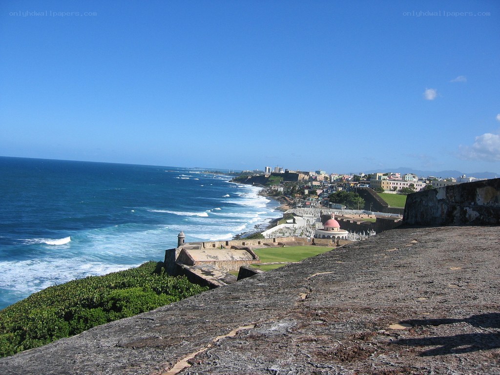 coastal fortress view