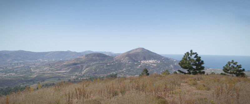 Coastal Hills and Town