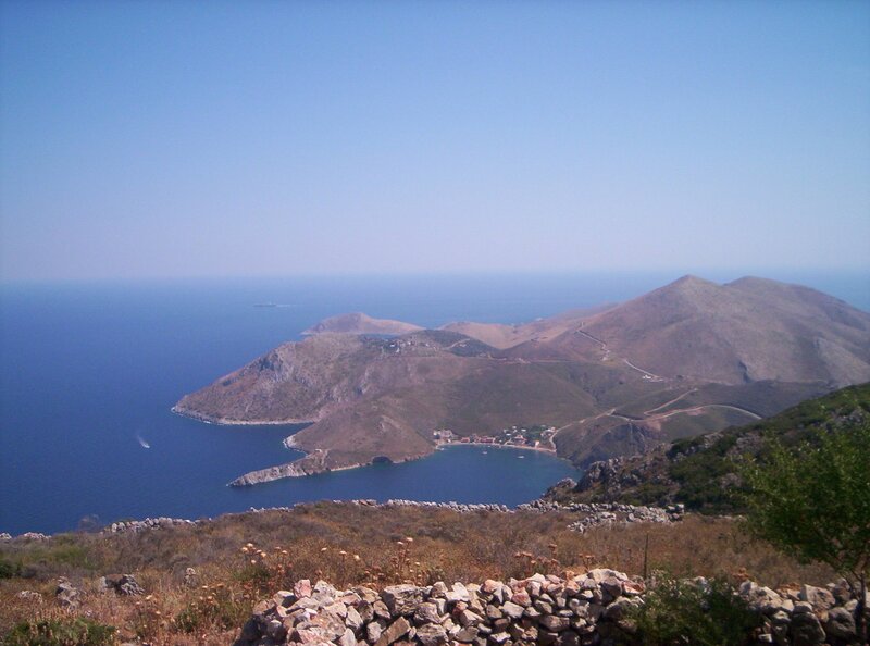 coastal hills overlooking a bay
