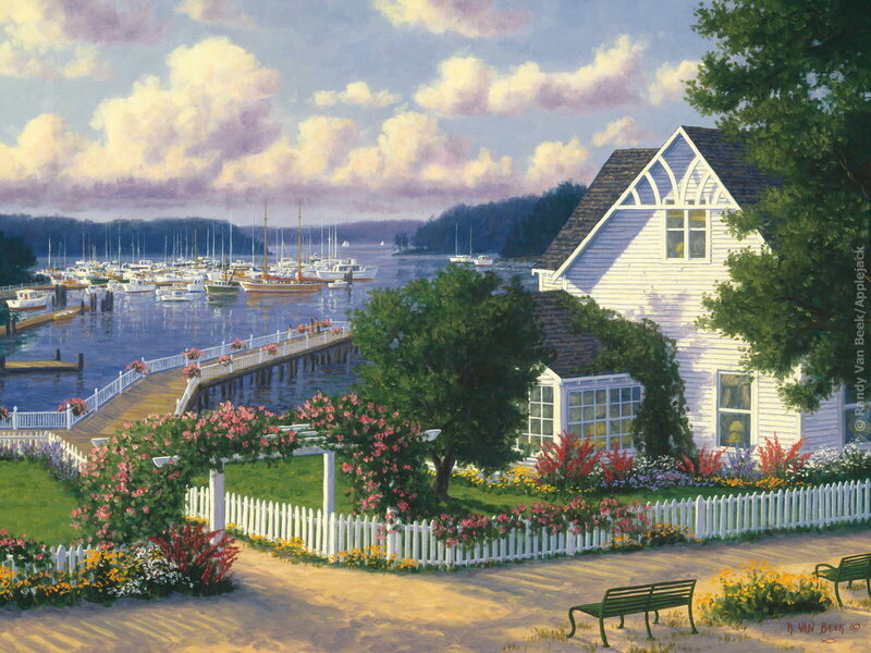 Coastal Home by the Harbor