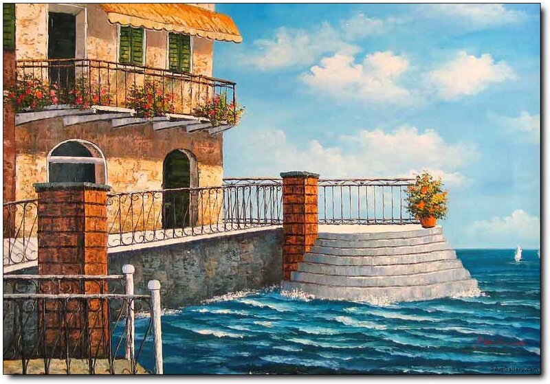 Coastal house with sea view