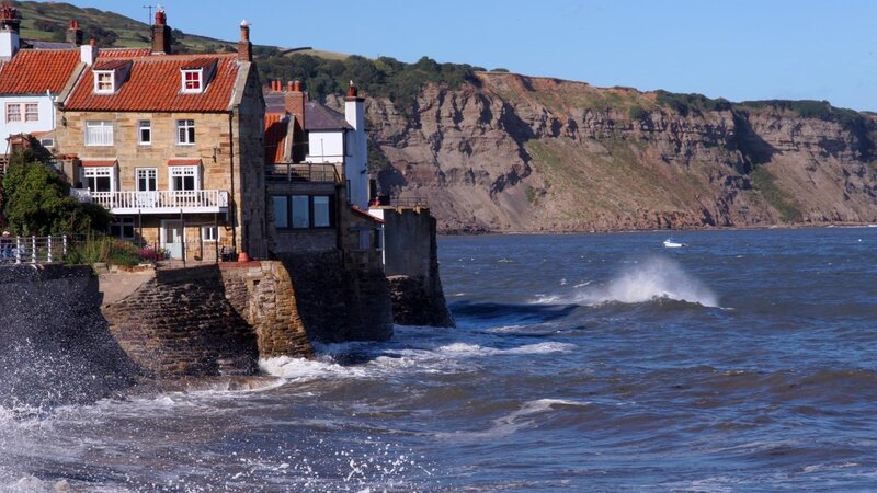 Coastal Houses on Cliffs