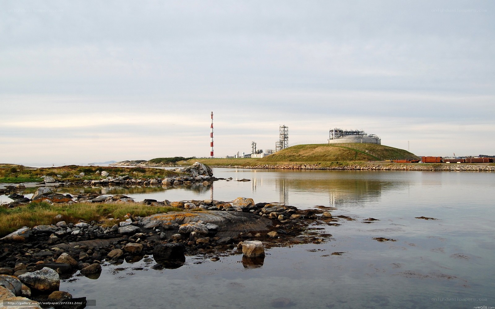 Coastal industrial facility