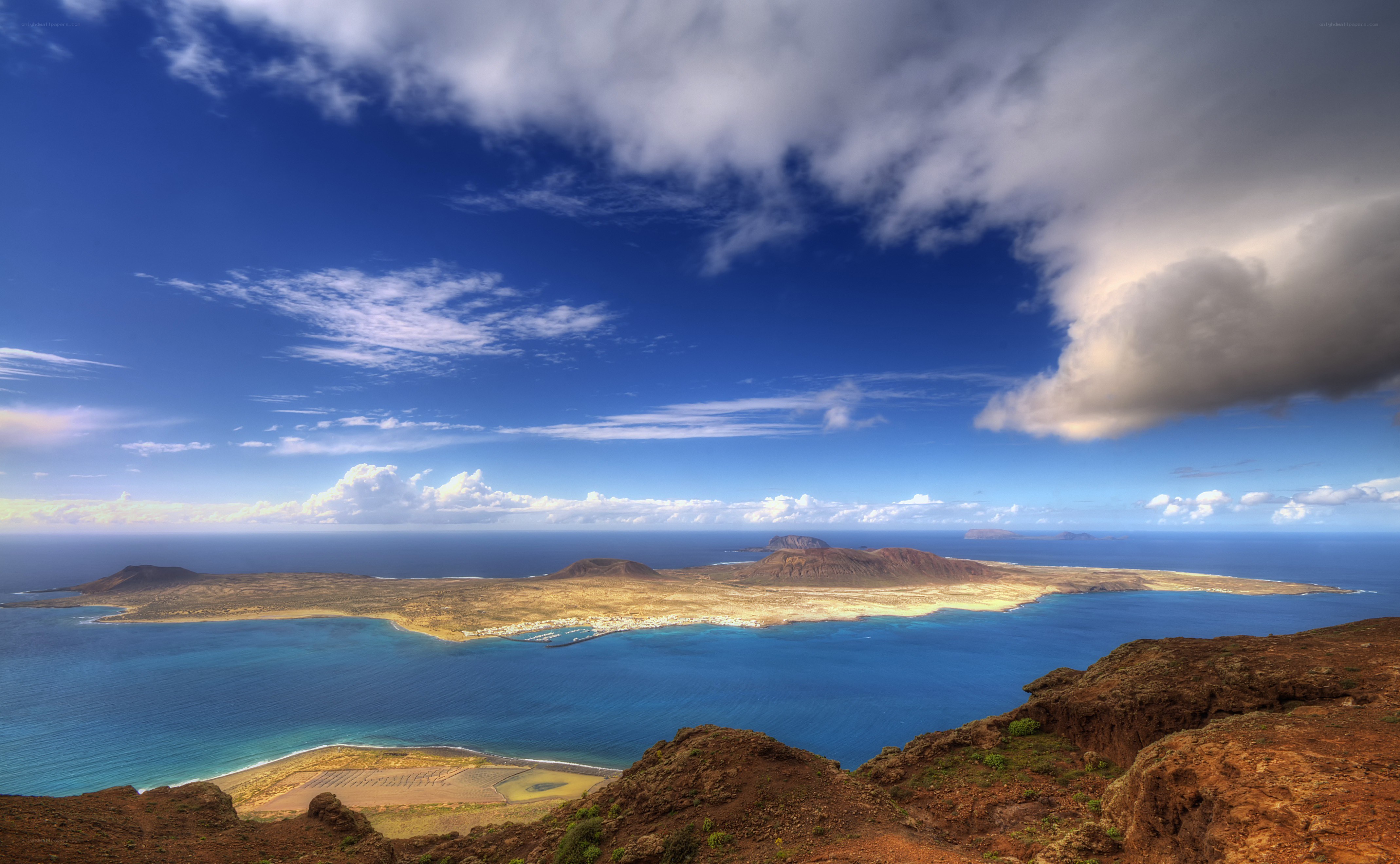 coastal island landscape