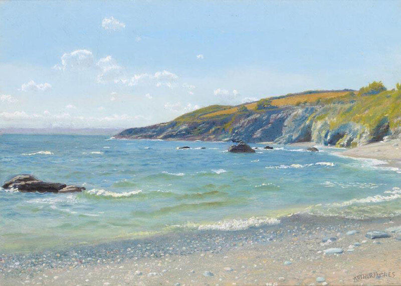 Coastal Landscape — Blue, Serene