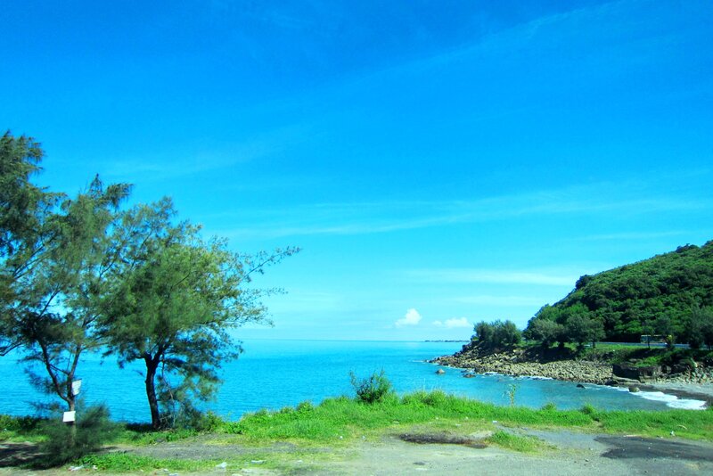 Coastal Landscape — Blue