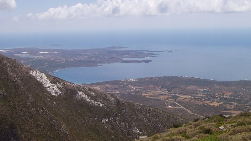 coastal landscape from mountain