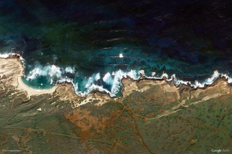 Coastal Landscape from Space