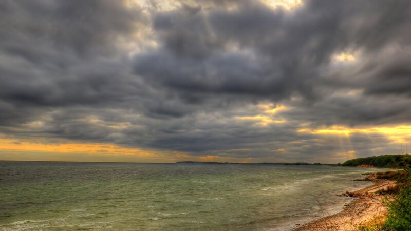 Coastal Landscape — Gray