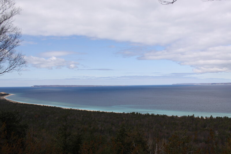 Coastal Landscape View — Blue