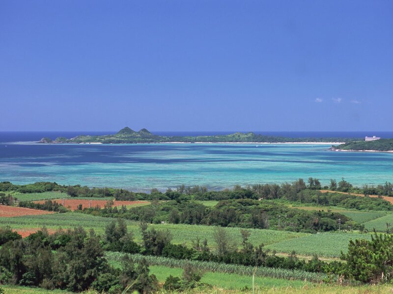 Coastal landscape with islands