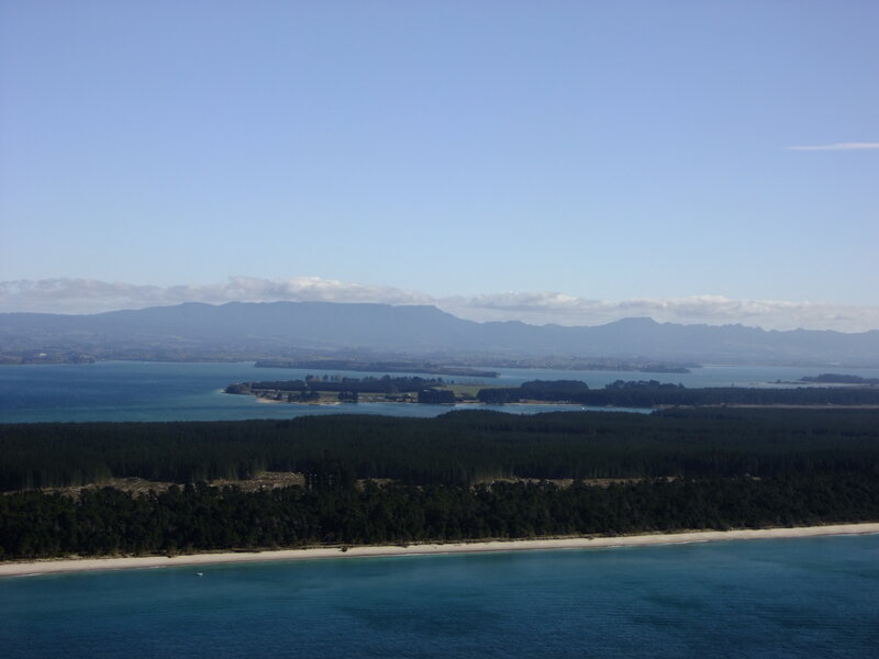 Coastal Landscape with Islands — Blue