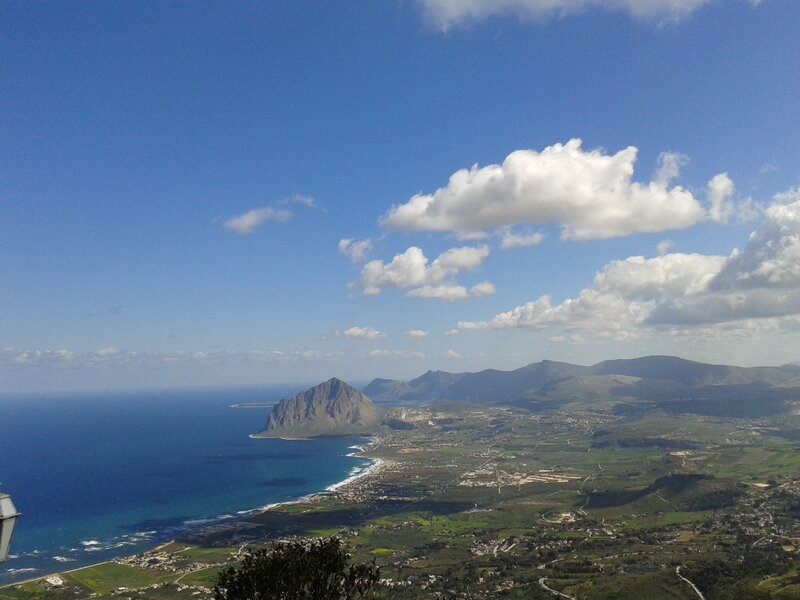 Coastal Landscape with Mountain