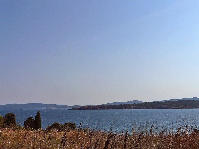 Coastal Landscape with Sea