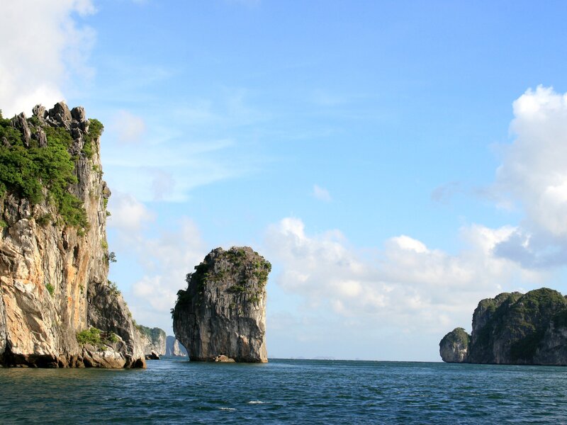 coastal limestone cliffs