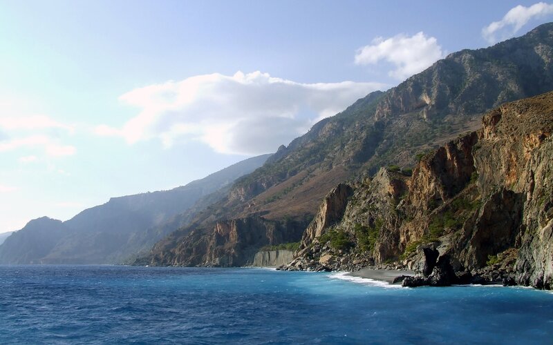 Coastal Mountain Cliffs