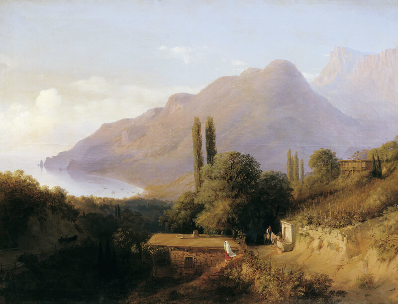 Coastal Mountain Landscape