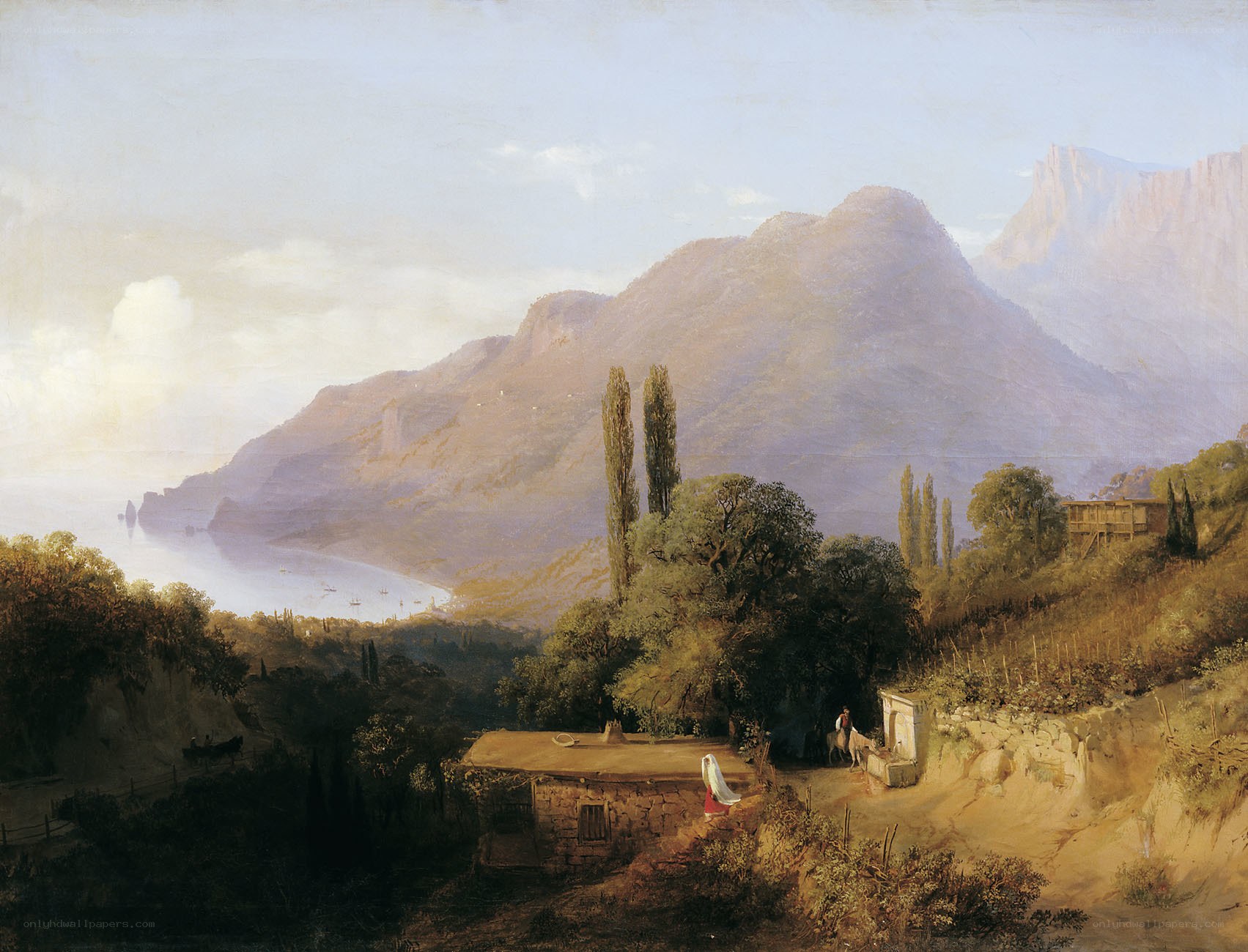 Coastal Mountain Landscape