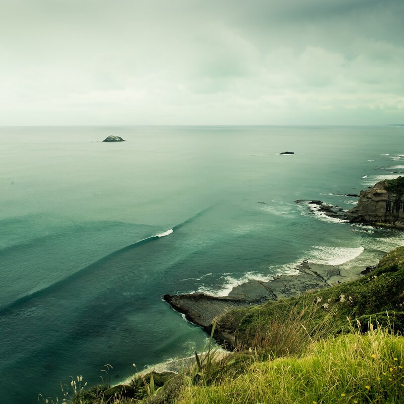 Coastal Ocean View — Green