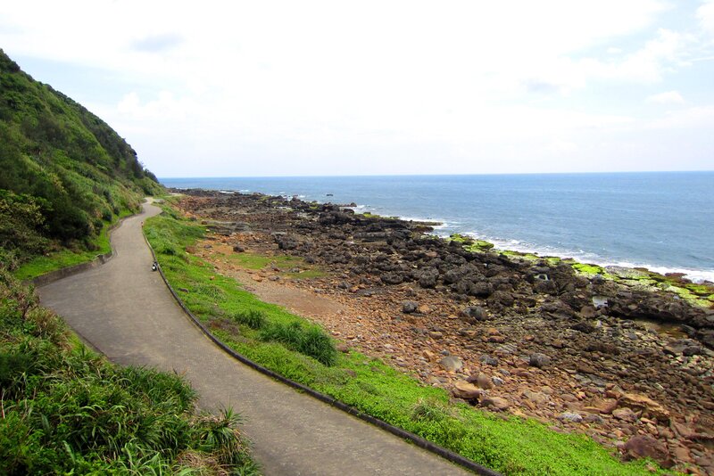 Coastal Path with Rocks