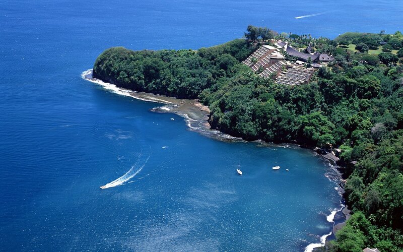 Coastal Resort on Hillside