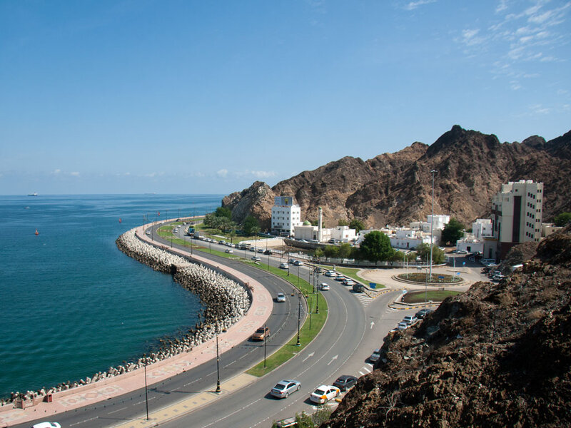 Coastal Road and Mountains