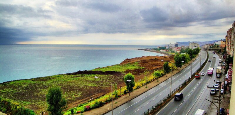 Coastal Road and Sea
