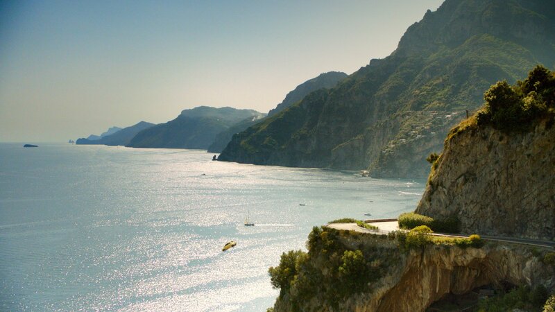 Coastal Road on Cliffs