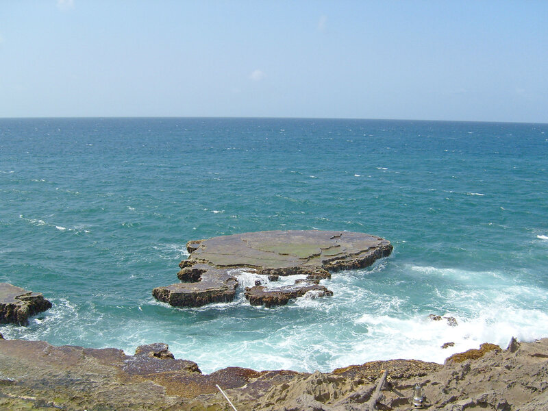 coastal rock formation