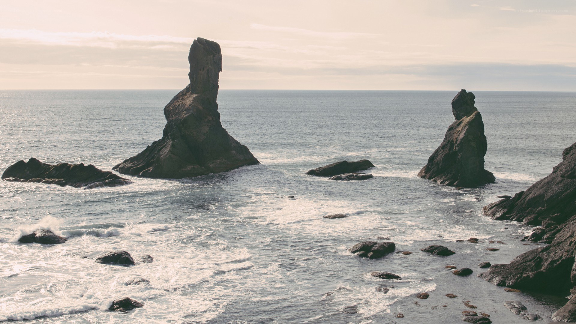 coastal rock formations