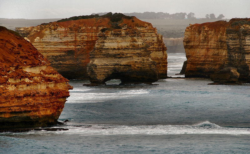 coastal rock formations