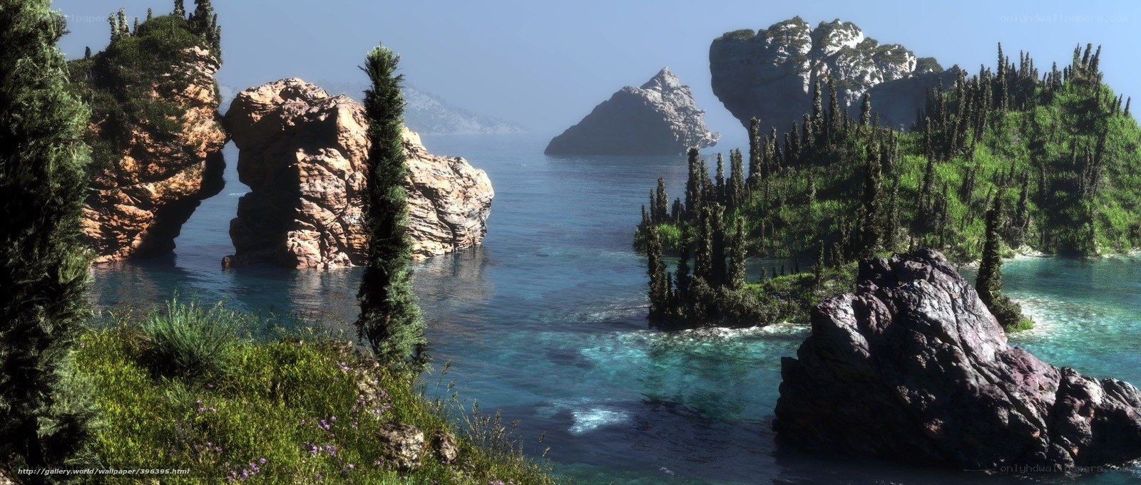 coastal rock formations