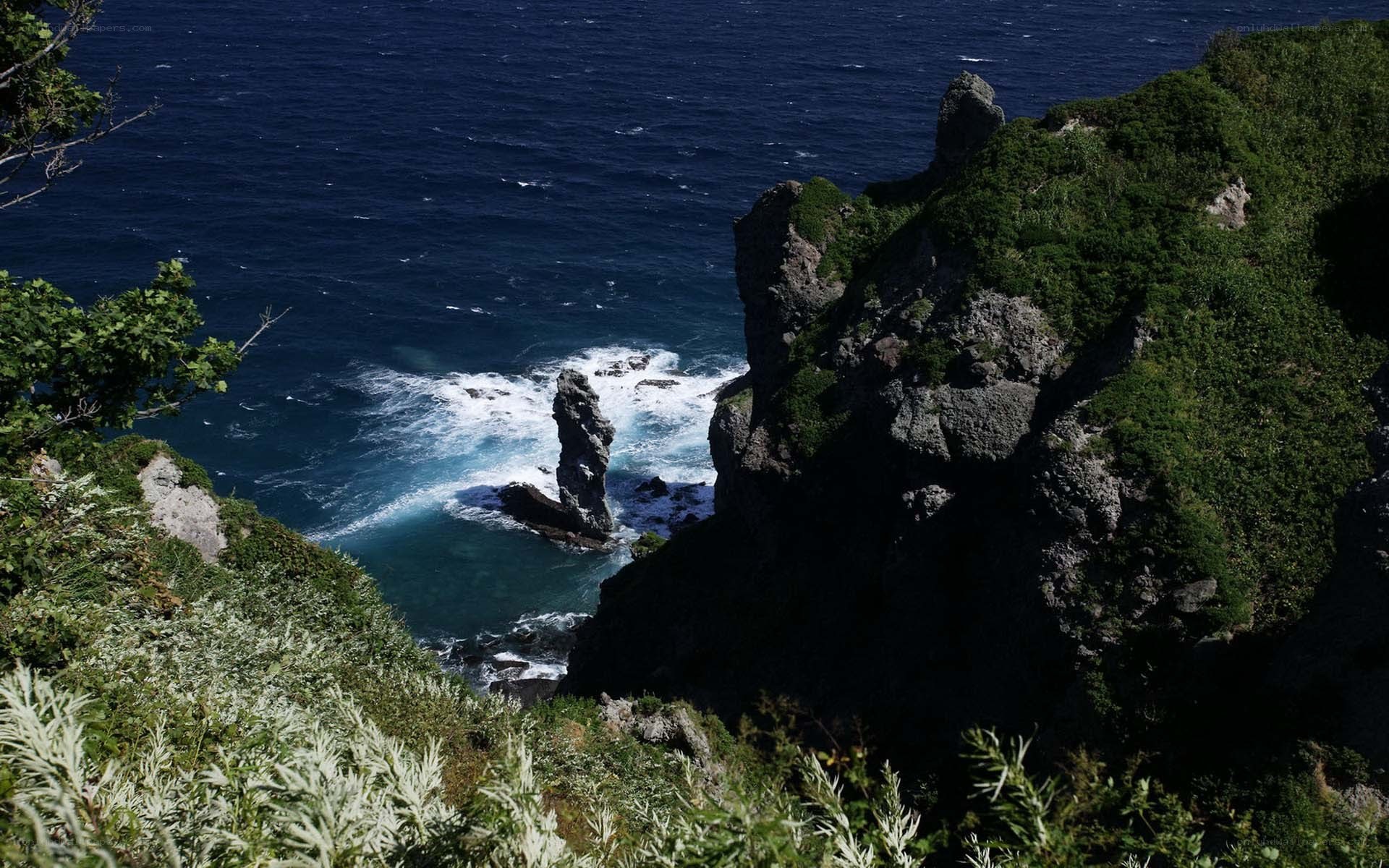 coastal rock formations
