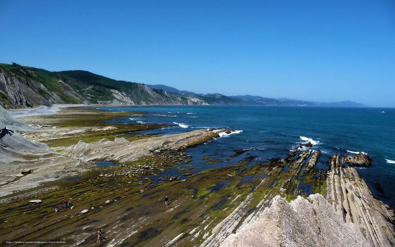 coastal rock formations