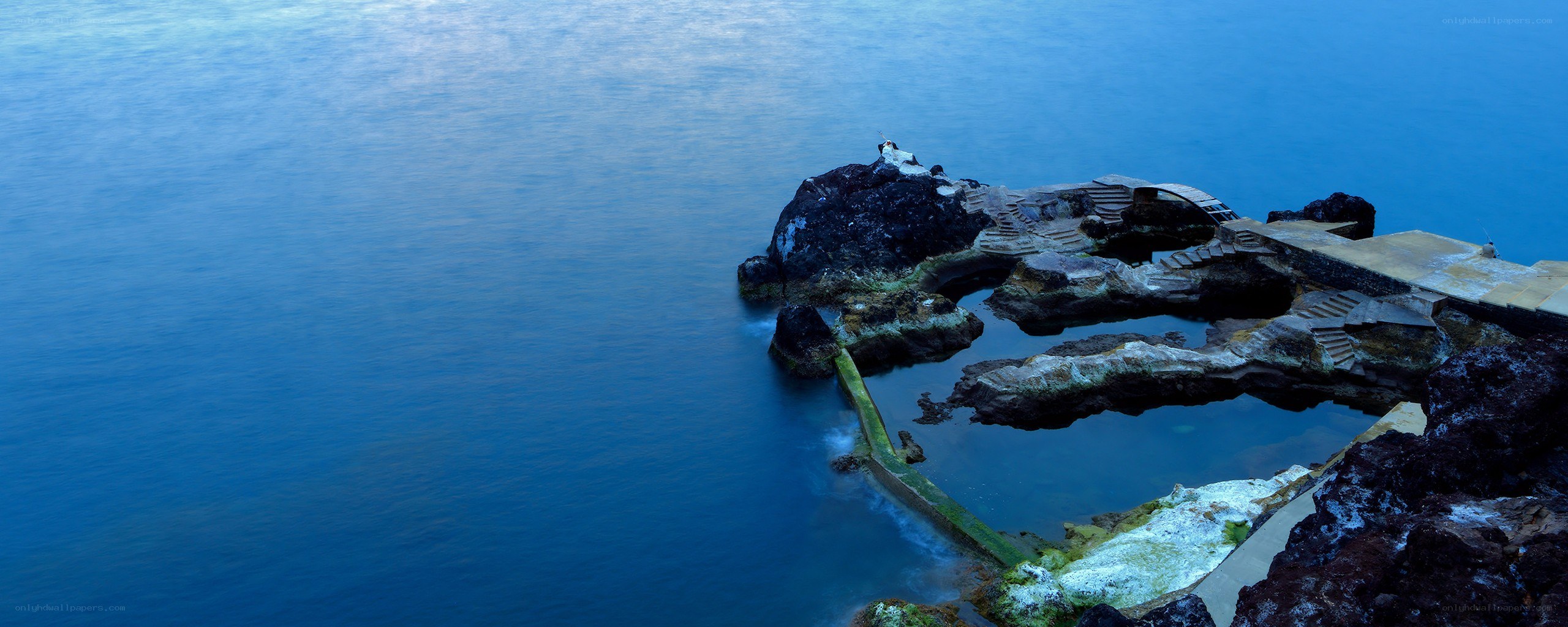 coastal rock pool structure
