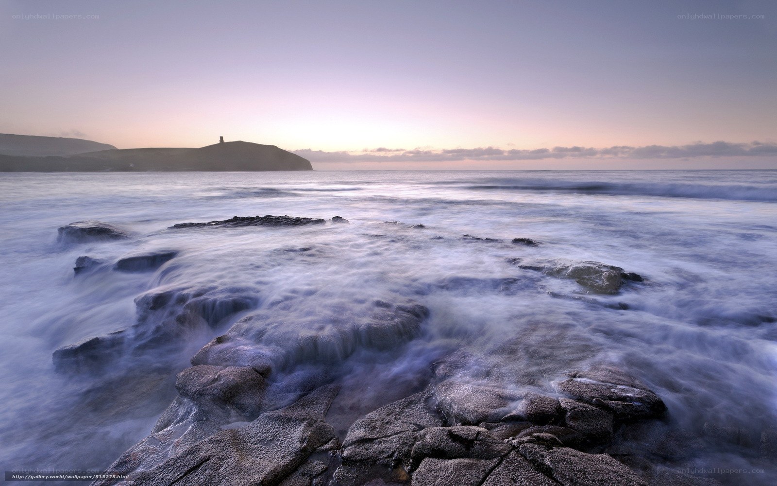 coastal rocks at dawn
