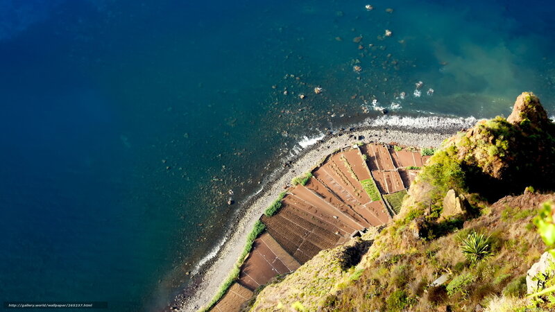 coastal terraced fields