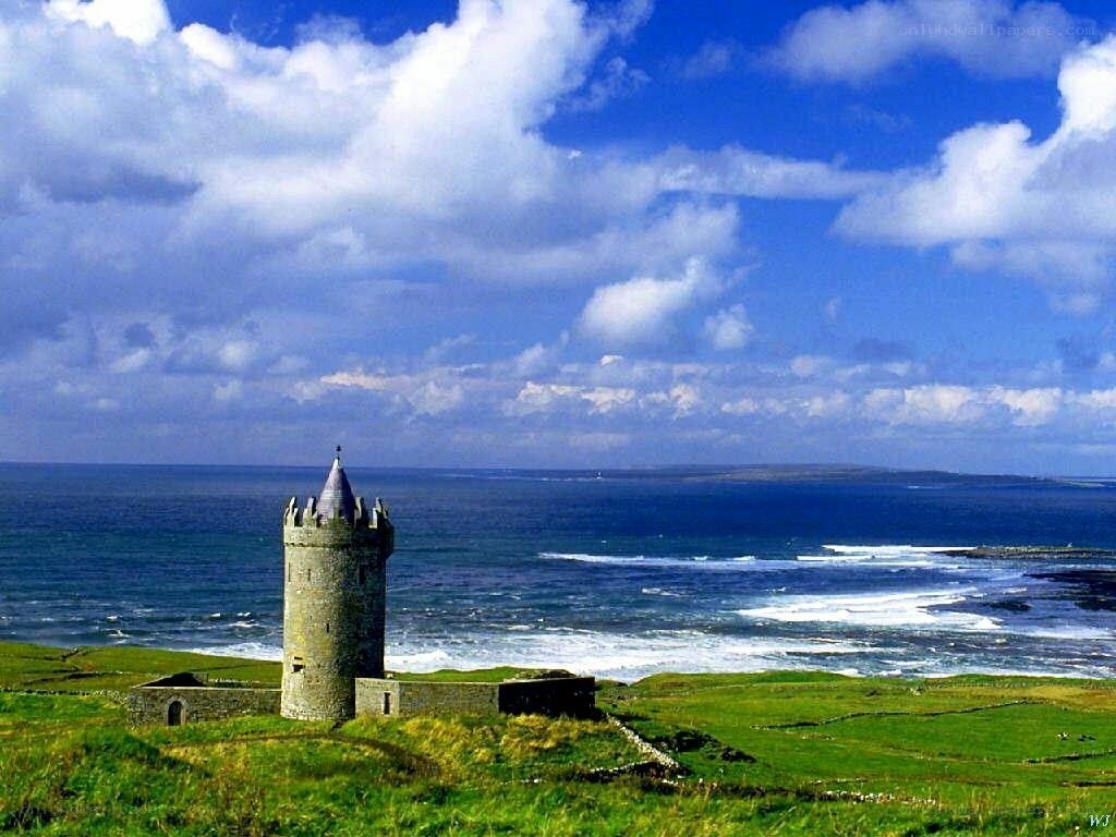 Coastal tower overlooking the sea