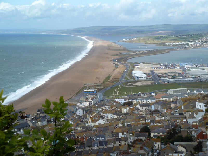 Coastal Town and Beach
